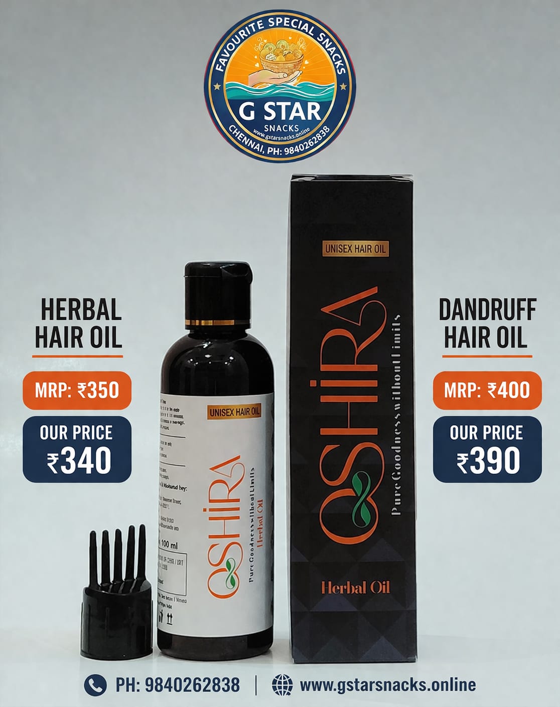 Herbal hair oil 